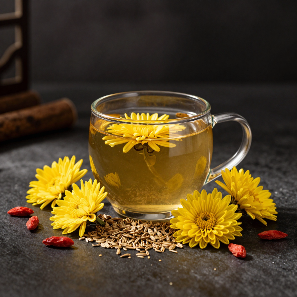 菊花决明子茶 - 清肝明目花茶